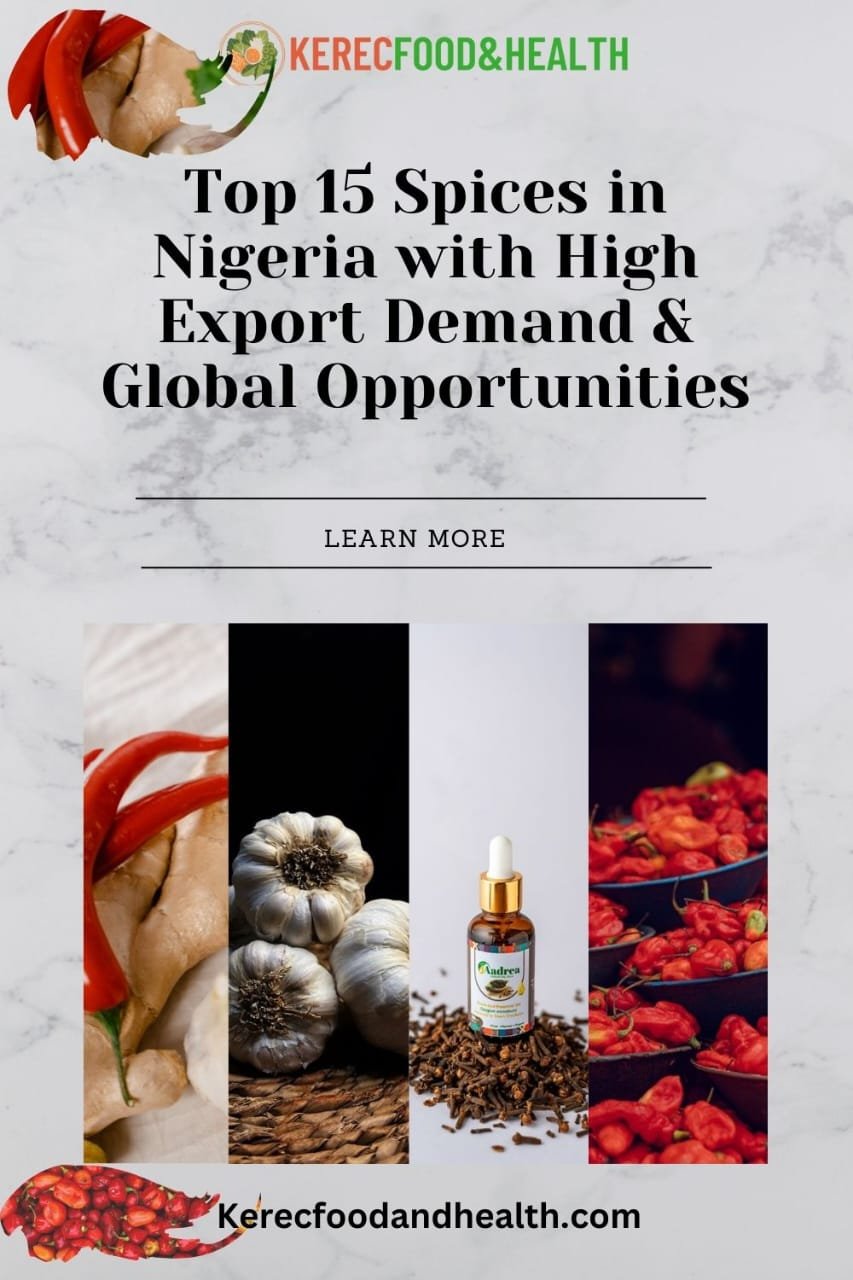 You are currently viewing Top 15 Spices in Nigeria with High Export Demand & Global Opportunities